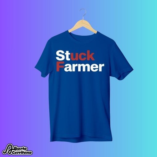 Stuck Farmer Fuck Starmer Anti Labour Shirt