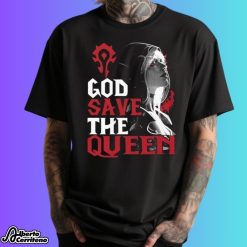 World Of Warcraft God Save The Queen Sylvanas Windrunner Shirt