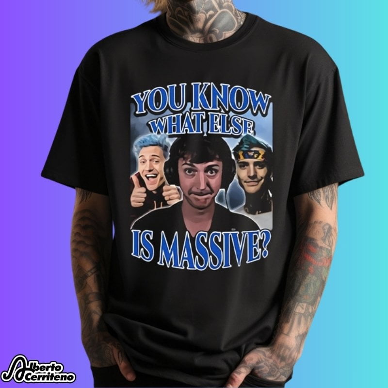 You Know What Else Is Massive Ninja Low Taper Fade Meme Shirt 4 You Know What Else Is Massive Ninja Low Taper Fade Meme Shirt