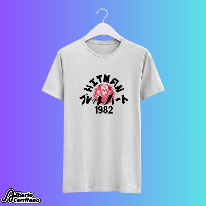 CM Punk Bret Hart Hitman 1982 Shirt 4 CM Punk Bret Hart Hitman 1982 Shirt