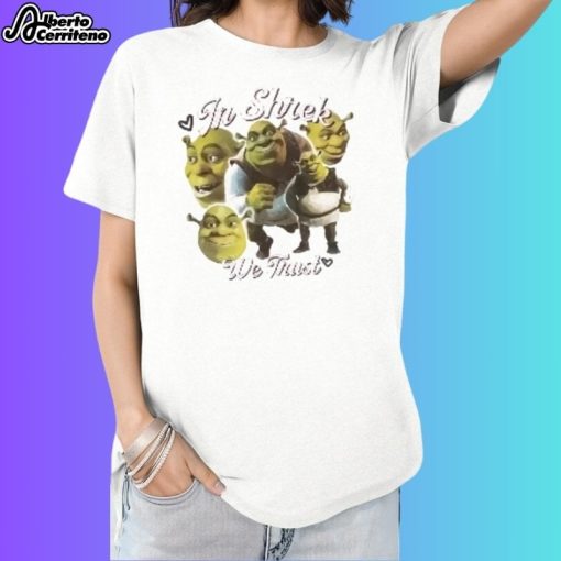 In Shrek We Trust Collage Shirt