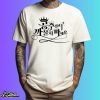 Jin Wearing A That Says “Don't Mess With The Princess” Run Jin Shirt