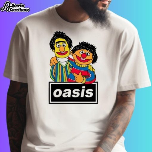 Oasis Bert And Ernie Shirt
