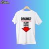 Drunk Free Breathalyzer Test Blow Here Shirt