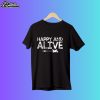 Happy And Alive By Lavi And Ollie Motorcycle Adventure Shirt