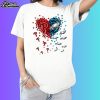 Love Philadelphia Phillies Philadelphia Eagles Tiny Hearts Shape Shirt