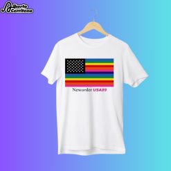 New Order USA 89 Pride Flag Shirt