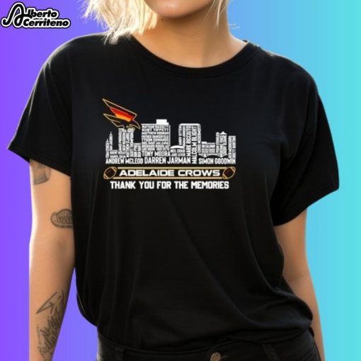 Adelaide Crows Thanks For The Memories Shirt