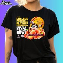 Arizona State Sun Devils 2025 College Football Playoff Quarterfinal Peach Bowl Shirt