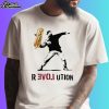 Assault With A Deli Weapon Flower Thrower Parody Shirt