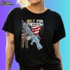 Belt For Freedom Gun Usa Flag Shirt