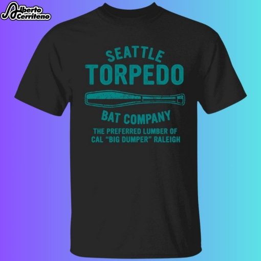 Cal Raleigh Seattle Torpedo Bat Company Shirt