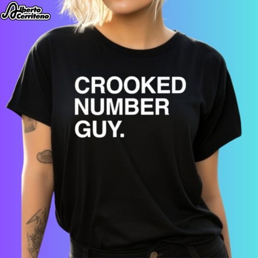 Crooked Number Guy Shirt