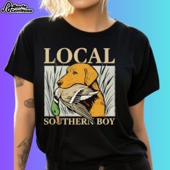 Duck Hunting Labrador Retriever Local Southern Boy Shirt