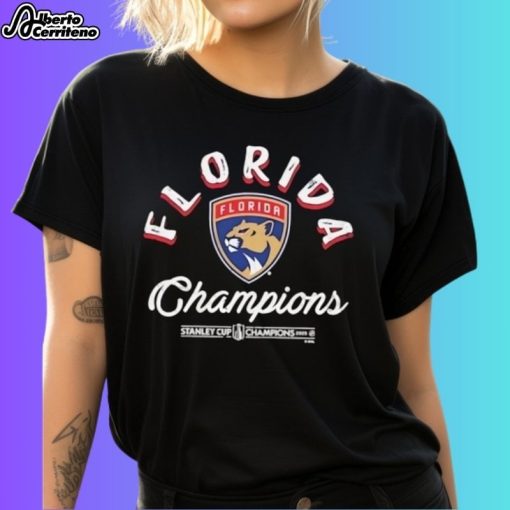 Florida Panthers Hockey 2025 Stanley Cup Champions Classic Shirt