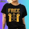Free At Last July 2025 Shirt