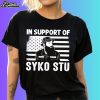 In Support Of Syko Stu Usa Flag Shirt 1