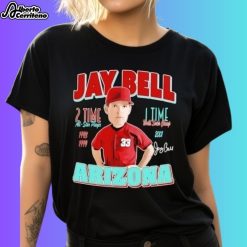 Jay Bell Arizona Diamondbacks 2 Time All Star Player 1 Time Wsc Comic Shirt