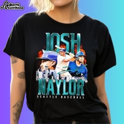 Josh Naylor Seattle Mariners Signature Graphic Shirt