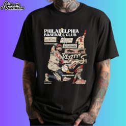 Schwarbomb Comic Philadelphia Baseball Club Shirt