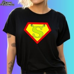Supershrek Super Man Shrek Logo Shirt