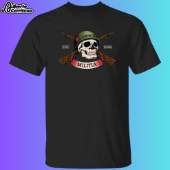 The Fat Electrician Athens TN Militia Shirt