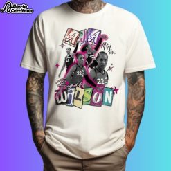A'Ja Riyadh Wilson Las Vegas Aces Signature Shirt