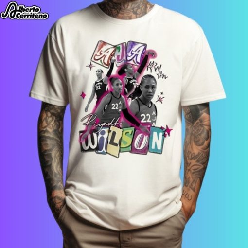 A'Ja Riyadh Wilson Las Vegas Aces Signature Shirt