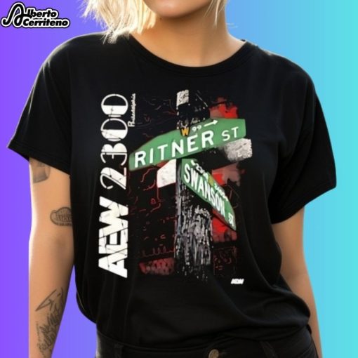 Aew 2300 Residency Dates Shirt