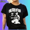 Children Of God Pray And Hustle Home Alone Graphic Shirt
