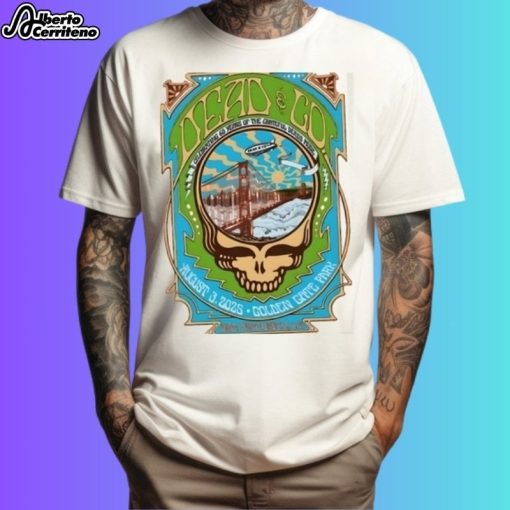 Dead And Co August 3 20 Golden Gate Park San Francisco Ca Shirt