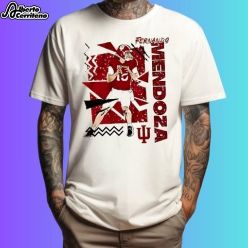 Fernando Mendoza Indiana Hoosiers 90s Style Shirt