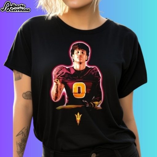 Jordyn Tyson Arizona State Sun Devils Portrait Shirt